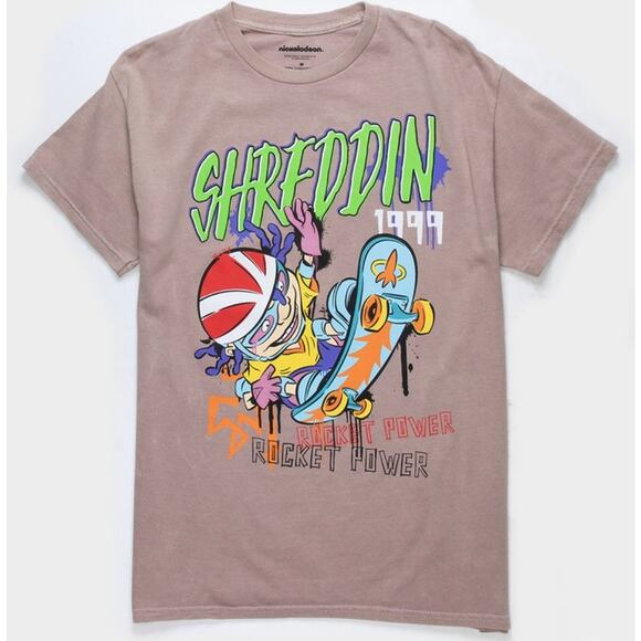 Mens Nickelodeon Rocket Power Graphic Tee - XXL - Picture 1 of 4